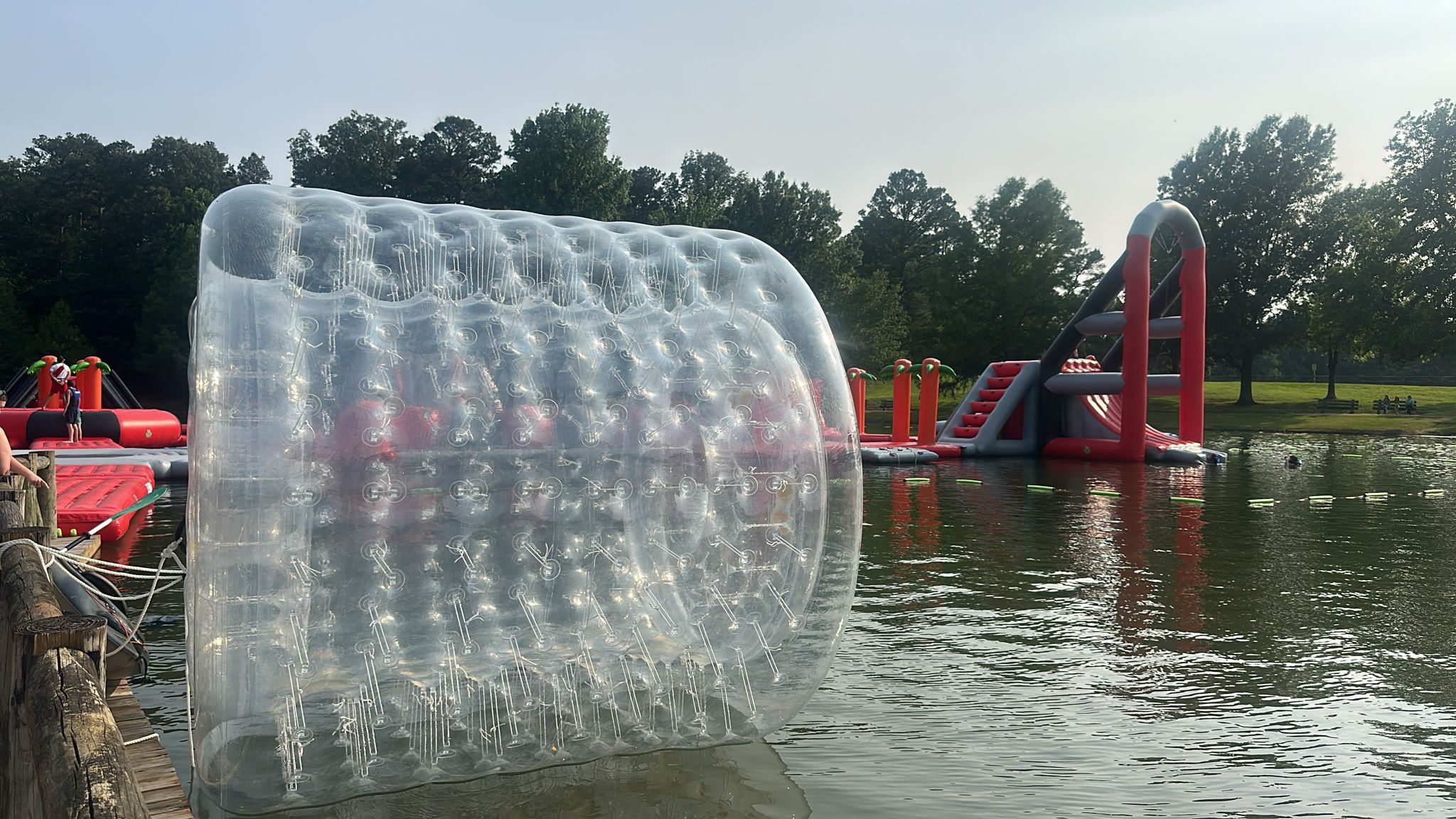 Summer Splash Aqua Park Largest Inflatable Water Park located  at Crowley’s Ridge State Park on Lake Ponder Arkansas, gallery